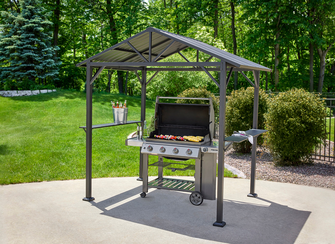 8 x 5 Grill Gazebo – Shade N' Shelters